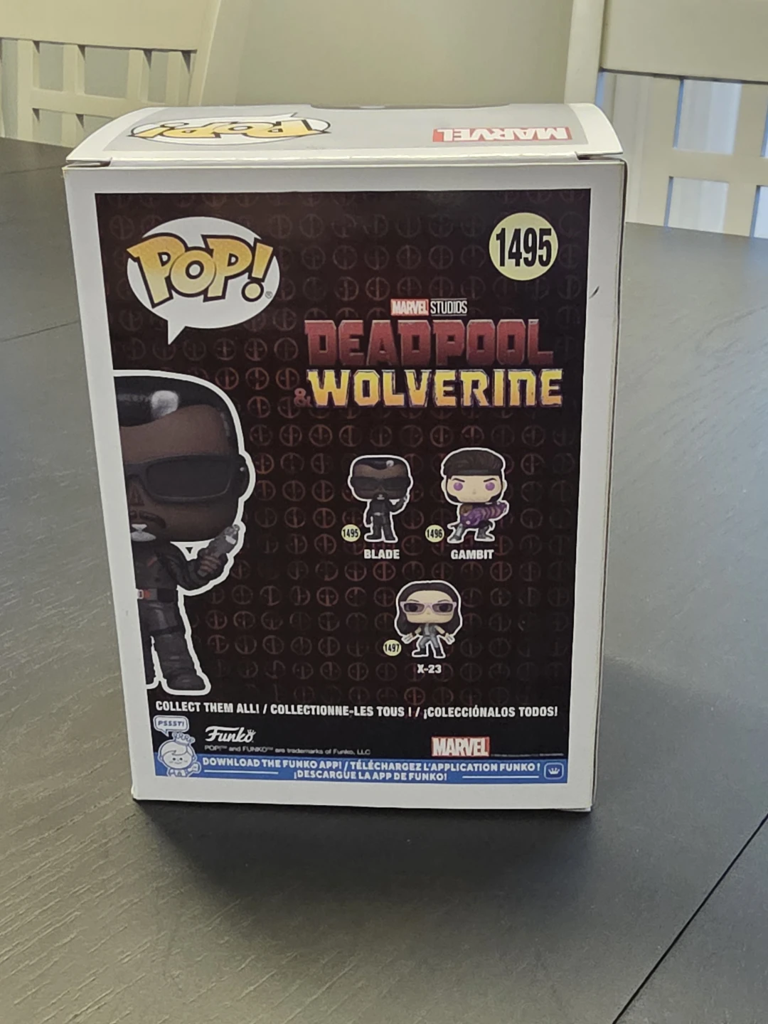 Funko Pop! Marvel Deadpool & Wolverine Blade #1495 - photo 4