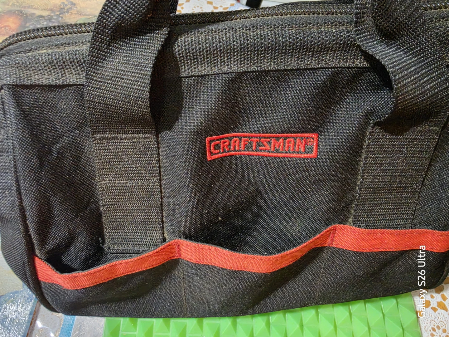 Craftsman Large Mouth Tool Bag 12" x 9.5" Rare - photo 5
