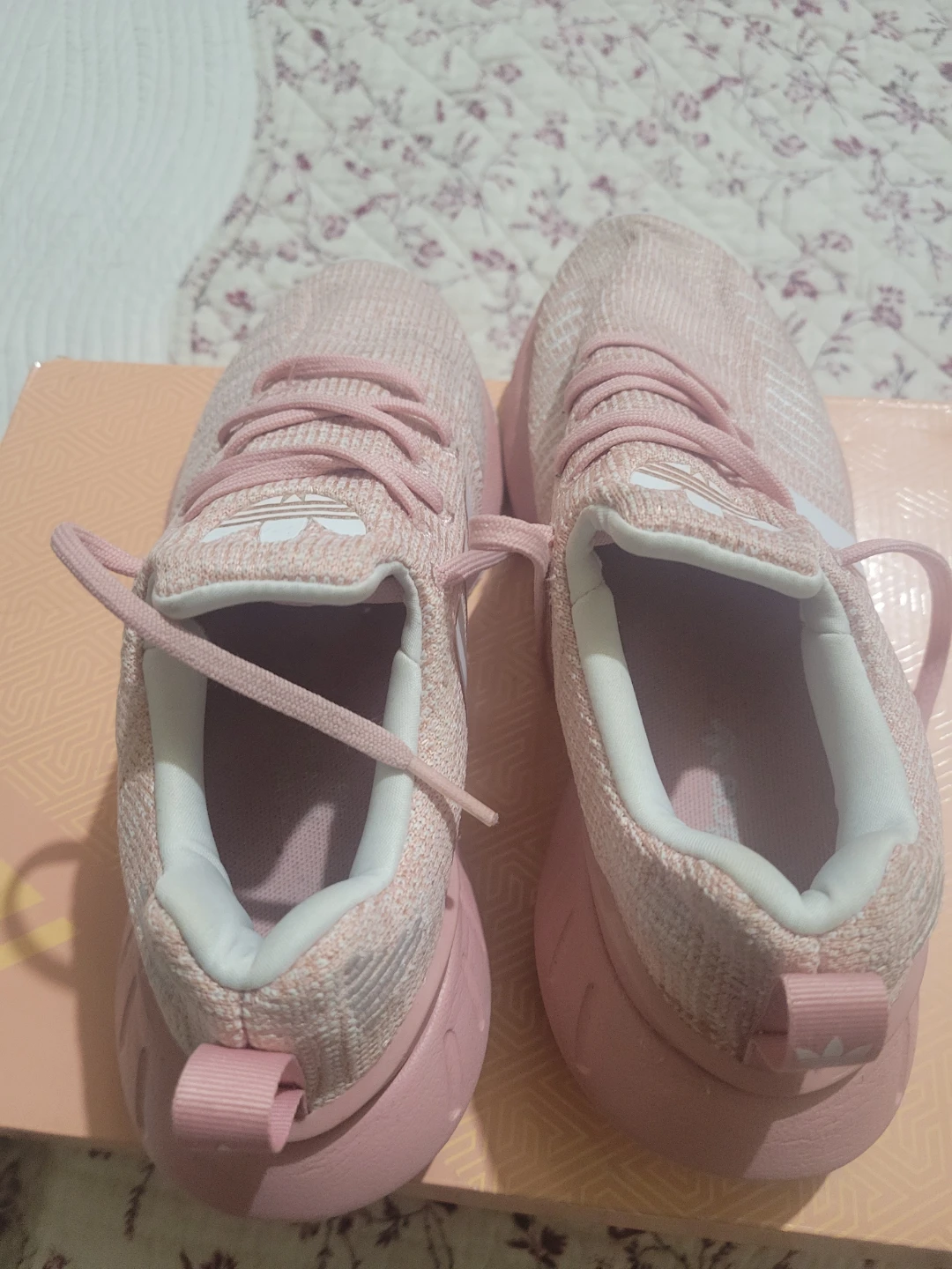 Adidas Pink Athletic Shoes size 4 - photo 2