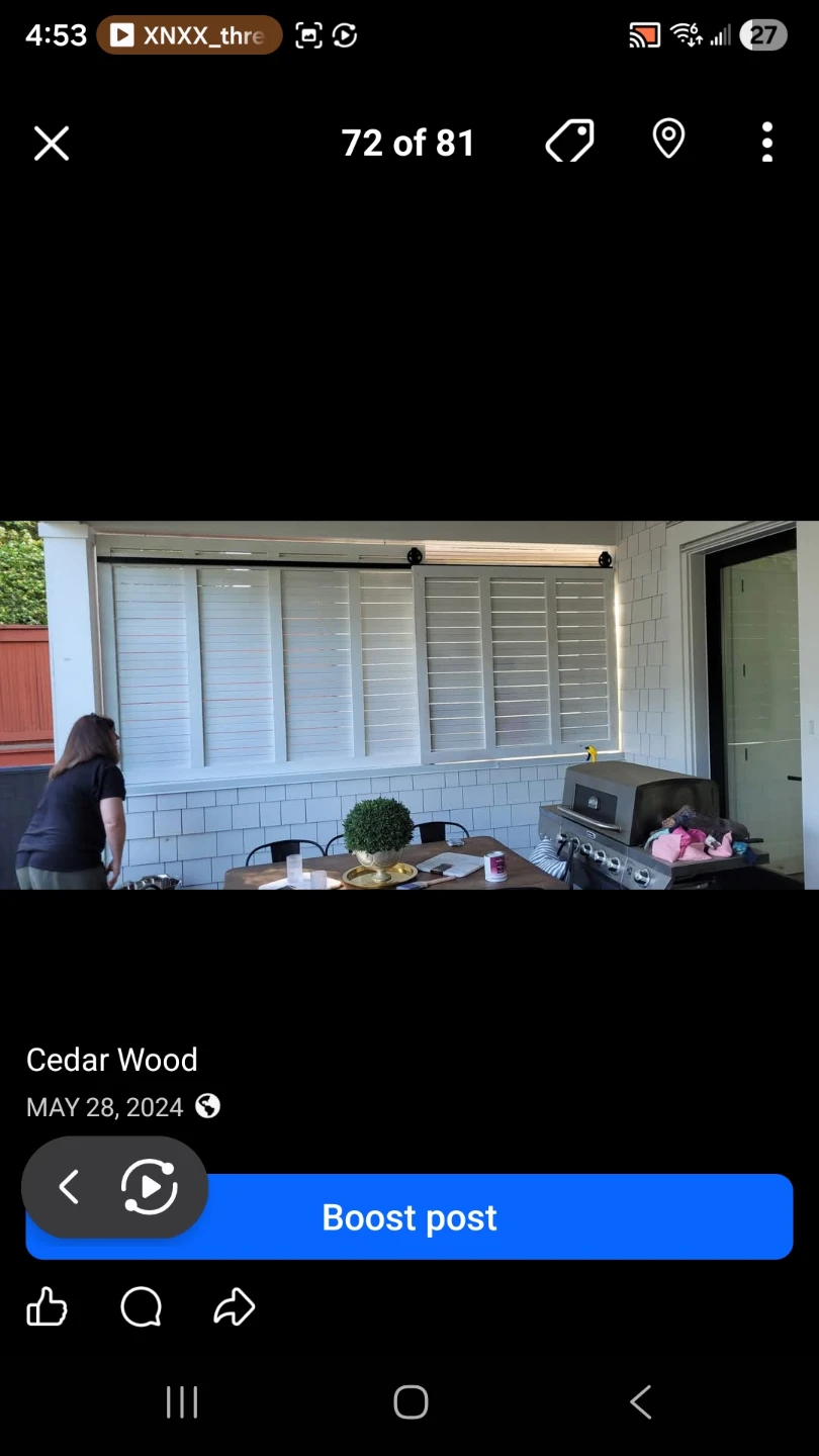 Cedar Wood Shutters - photo 2