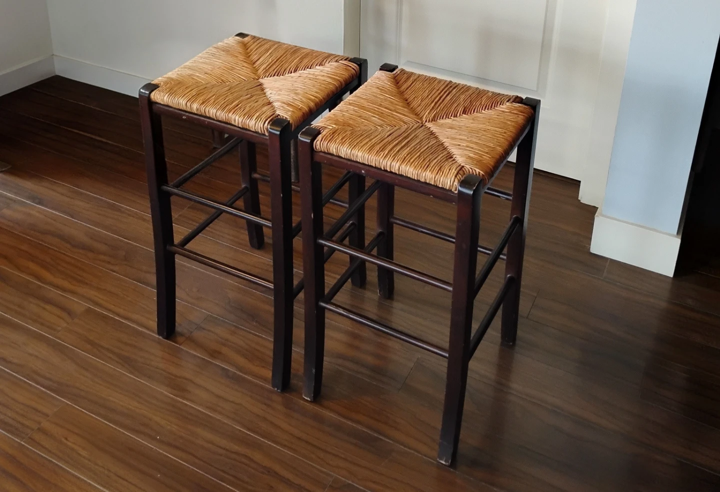 Solid Wood Stool Set