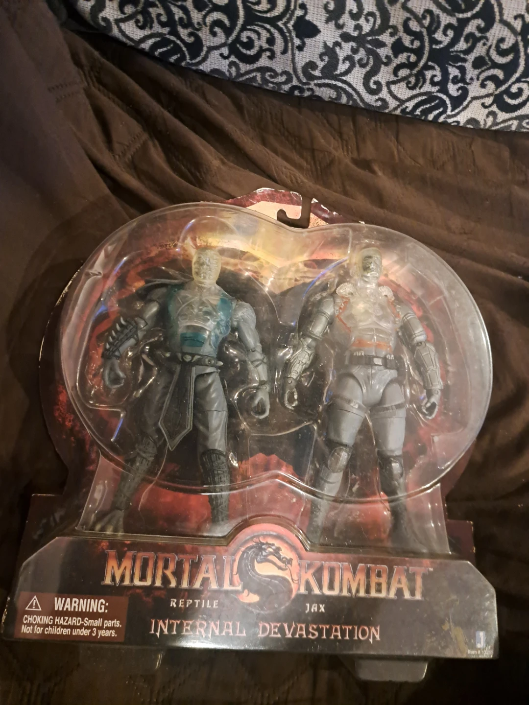 Mortal Kombat Reptile & Jax Internal Devastation Action Figures