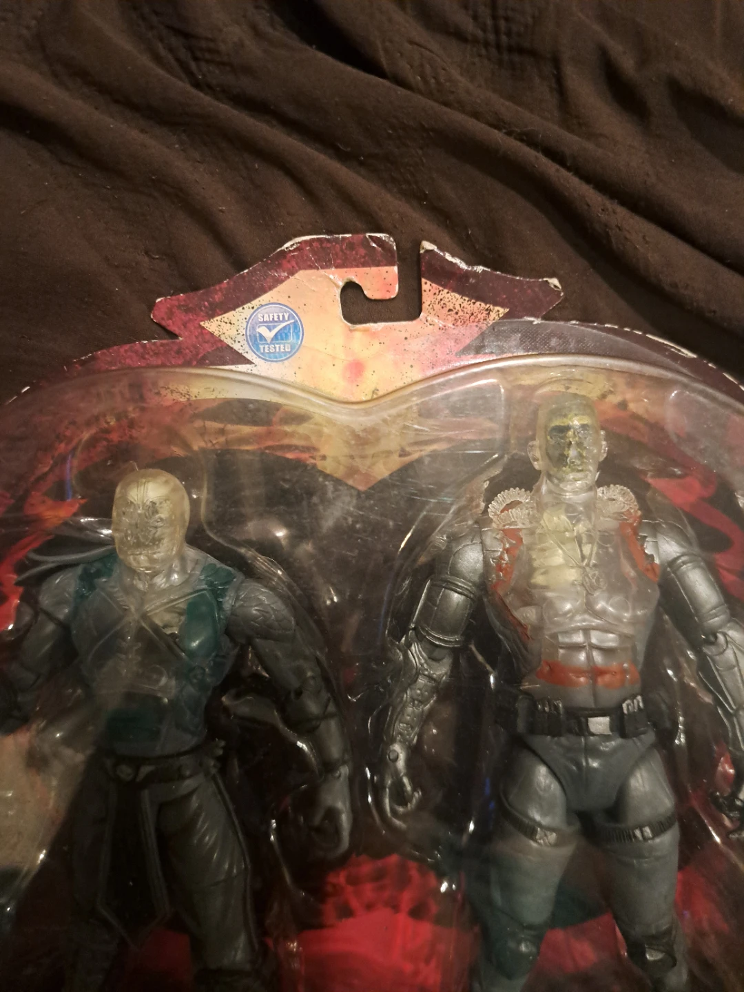 Mortal Kombat Reptile & Jax Internal Devastation Action Figures - photo 3