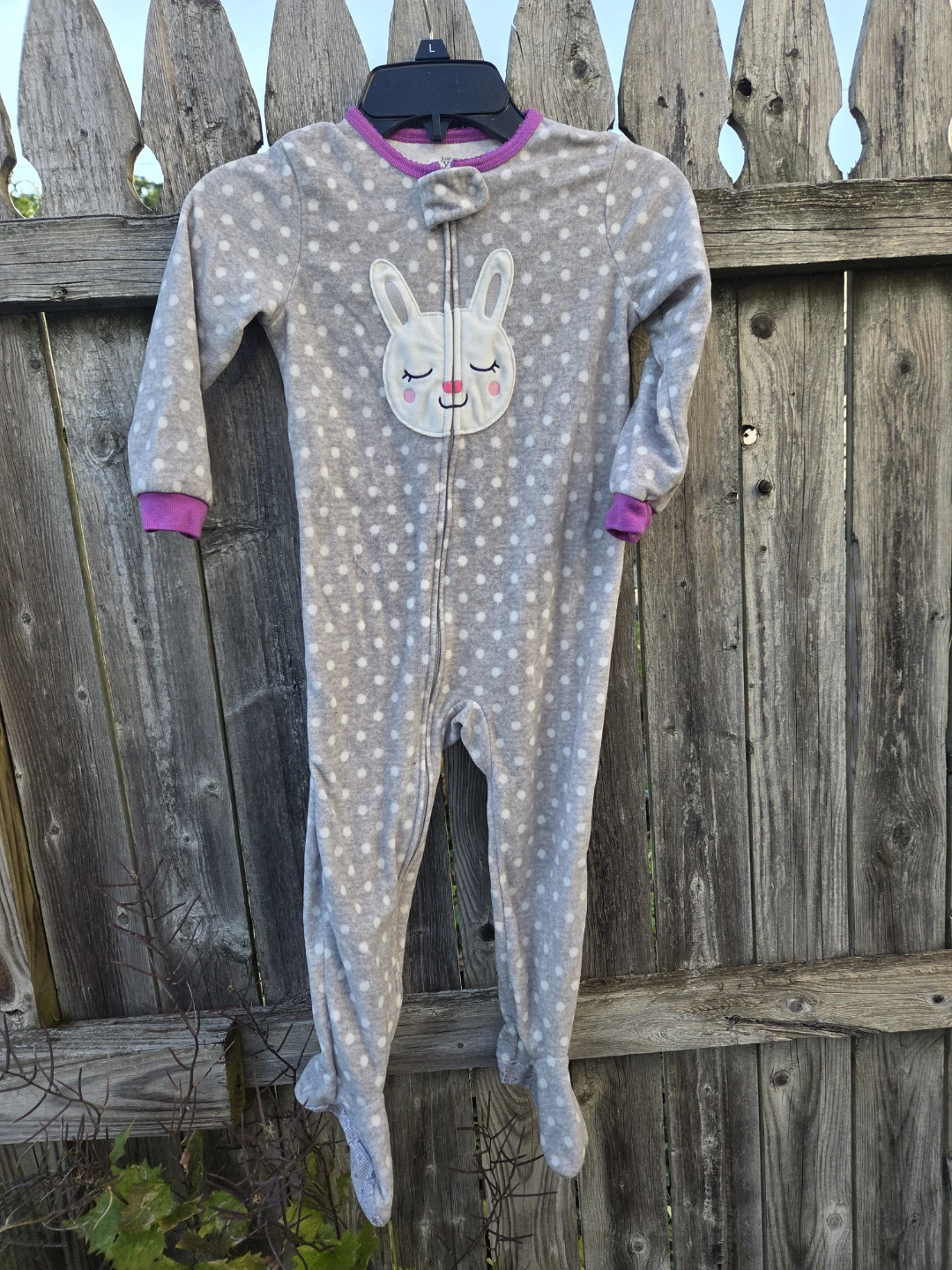 Carter's Just One You Bunny Fleece Footie Pajamas 3T