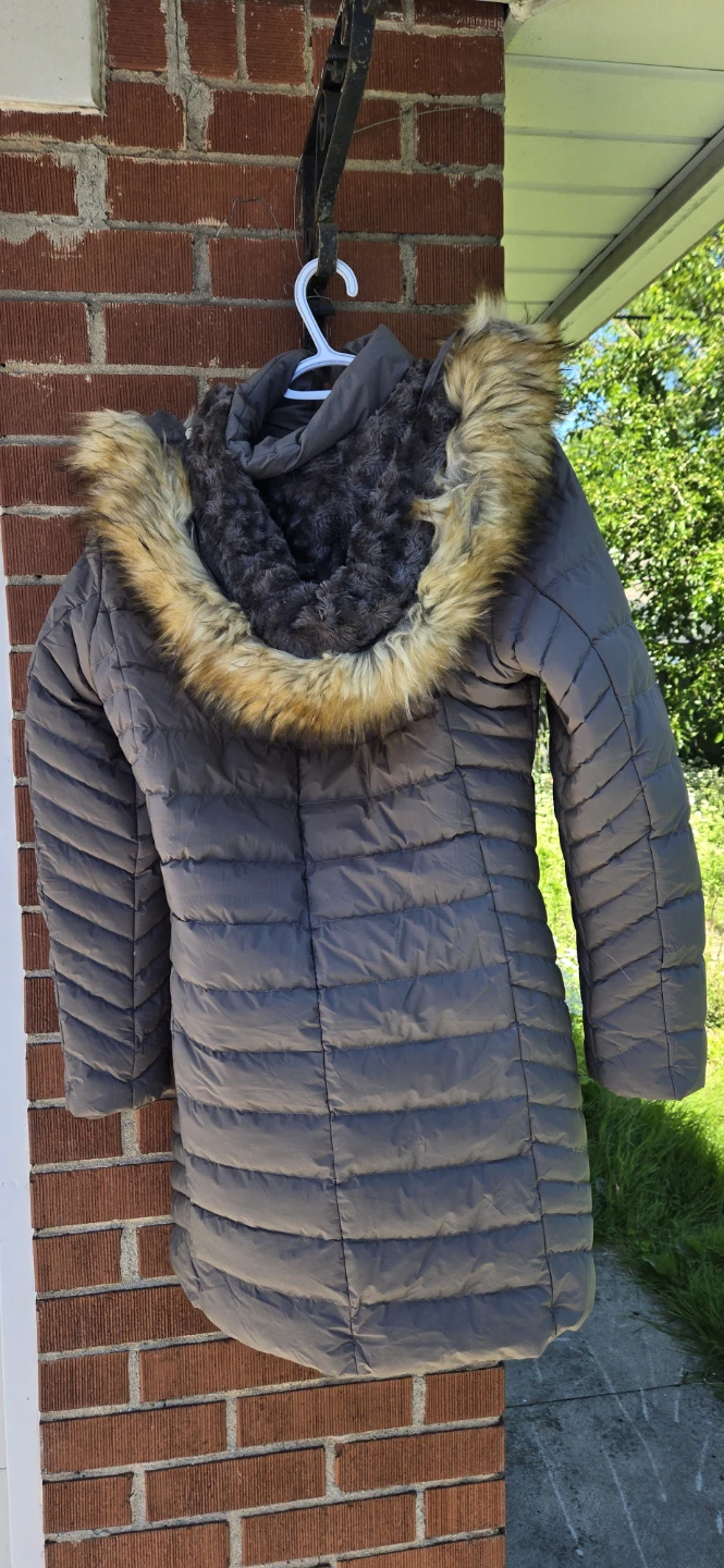 Identity Women's Puffer Coat with Fur Hood - photo 2
