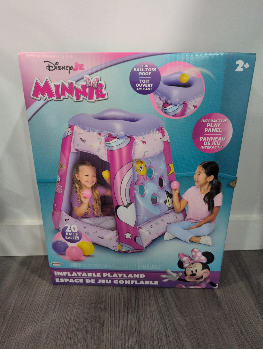 Disney Jr Minnie Mouse Inflatable Ball Pit Playland - photo 2
