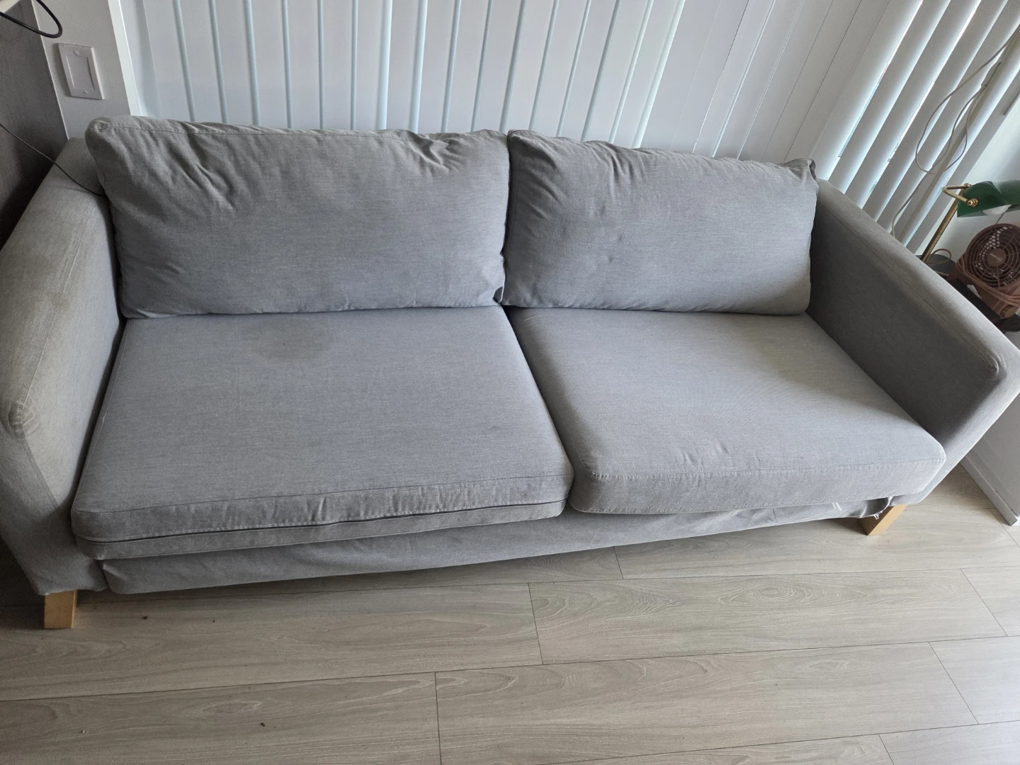 Grey Sofa we are moving so pickup soon - photo 3