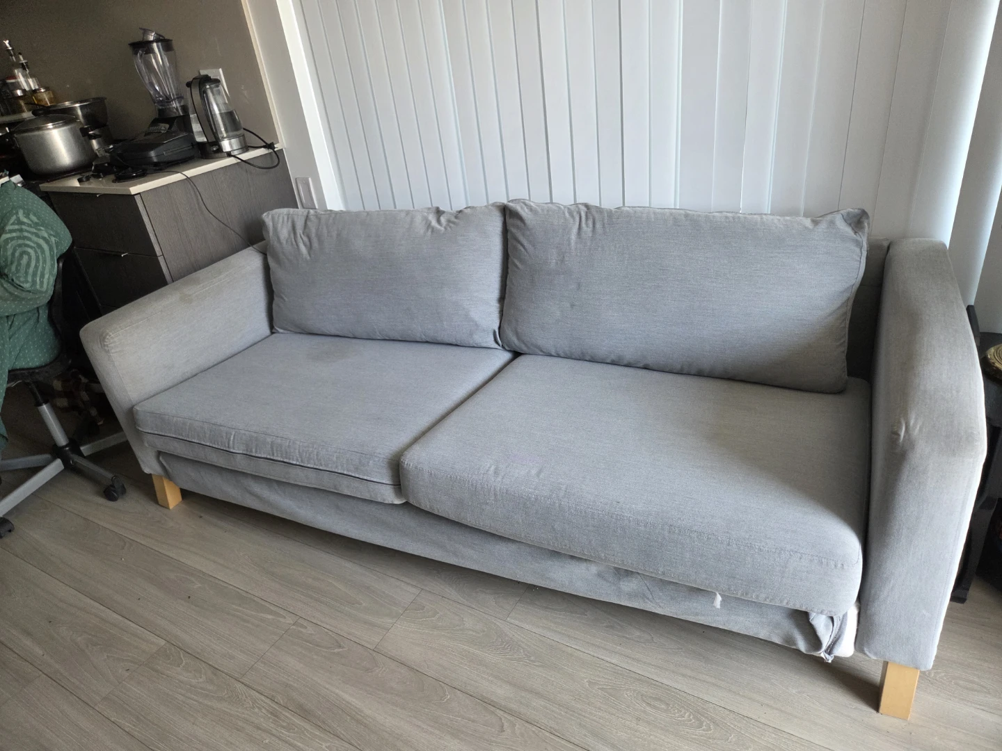 Grey Sofa we are moving so pickup soon - photo 5