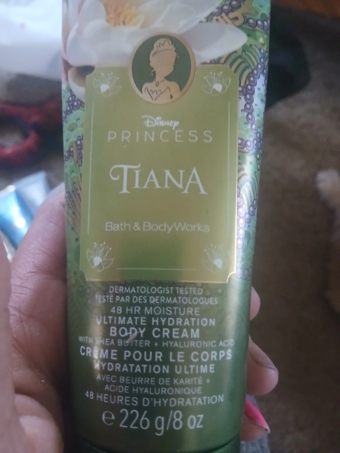 Bath & Body Works Disney Princess Tiana Body Cream 8 oz