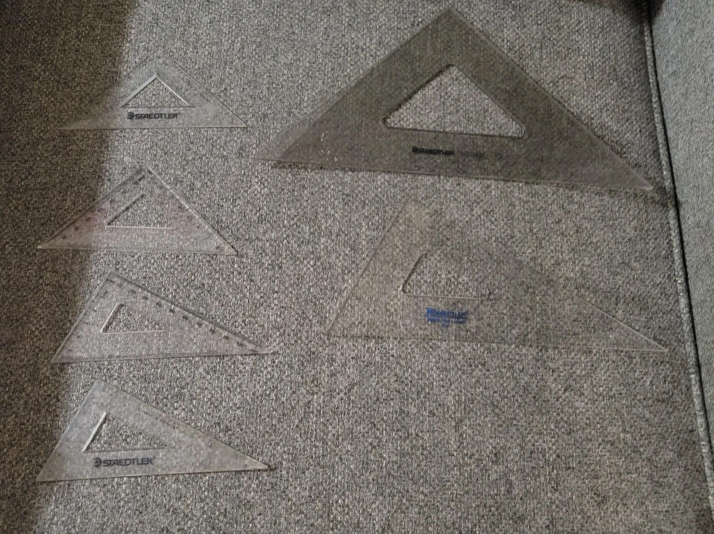 Staedtler Drawing Triangles (All for $5)