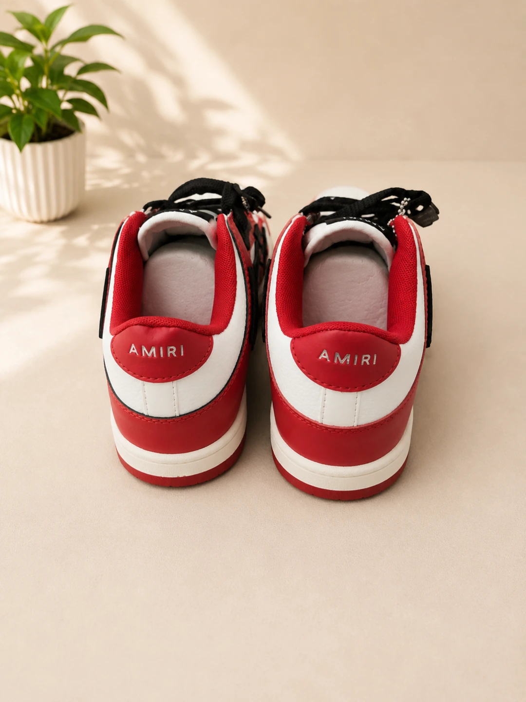 Red and White Sneakers - photo 3