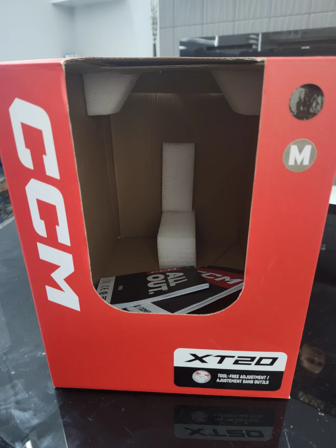 CCM Youth Hockey Helmet with Cage - photo 4