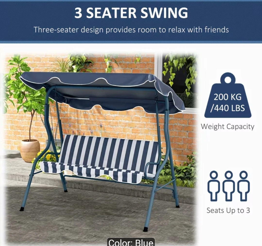 Outdoor swing - photo 3