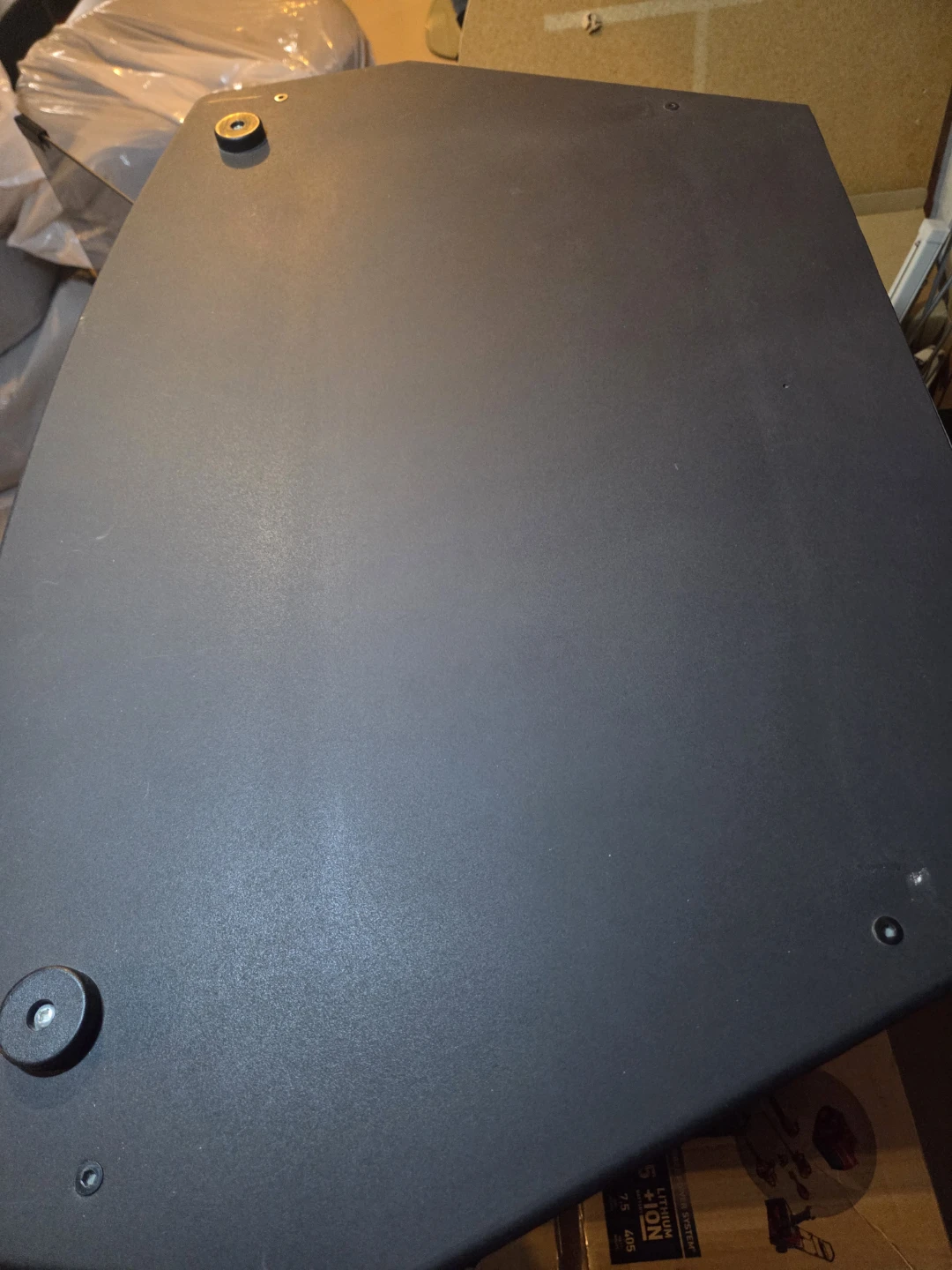 Toshiba TV Stand with Swivel Base & Glass Doors - photo 5