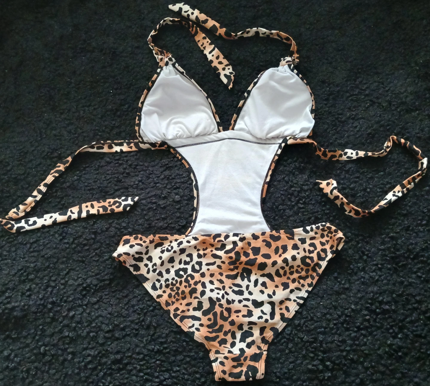Leopard Print One-Piece Swimsuit - photo 3
