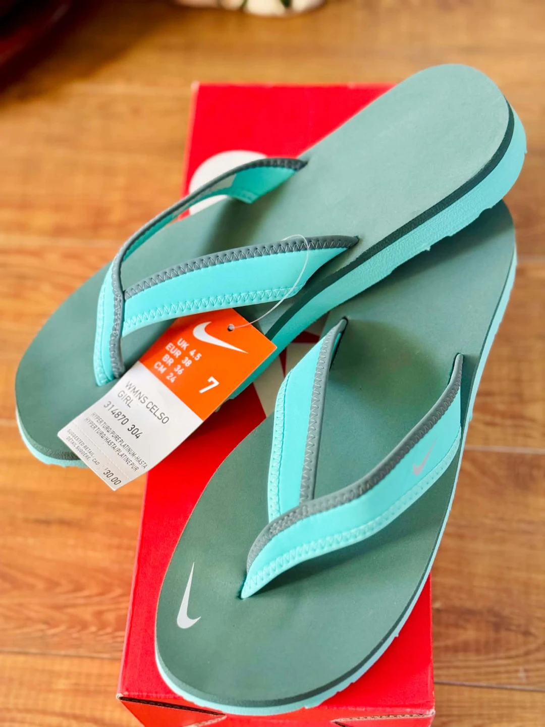 Nike WMNS Celso Girl Flip Flops Size 7 - photo 4