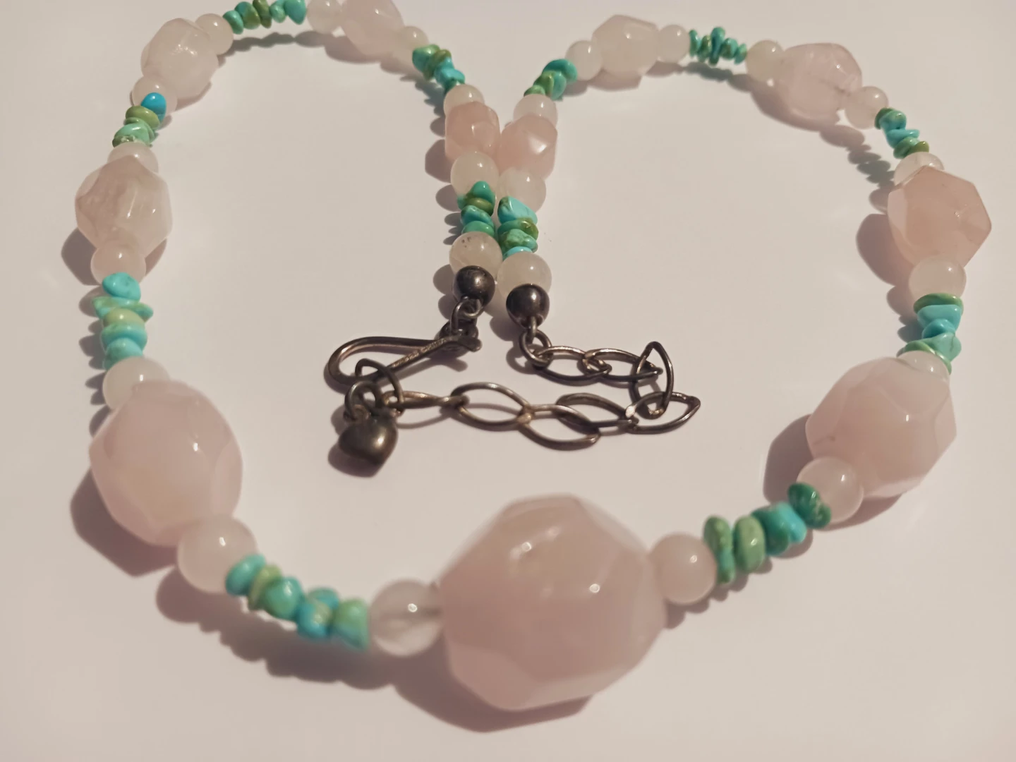 DTR 925 "DESSERT ROSE TRADING" DESIGNER SIGNED GEMSTONE NECKLACE - photo 2