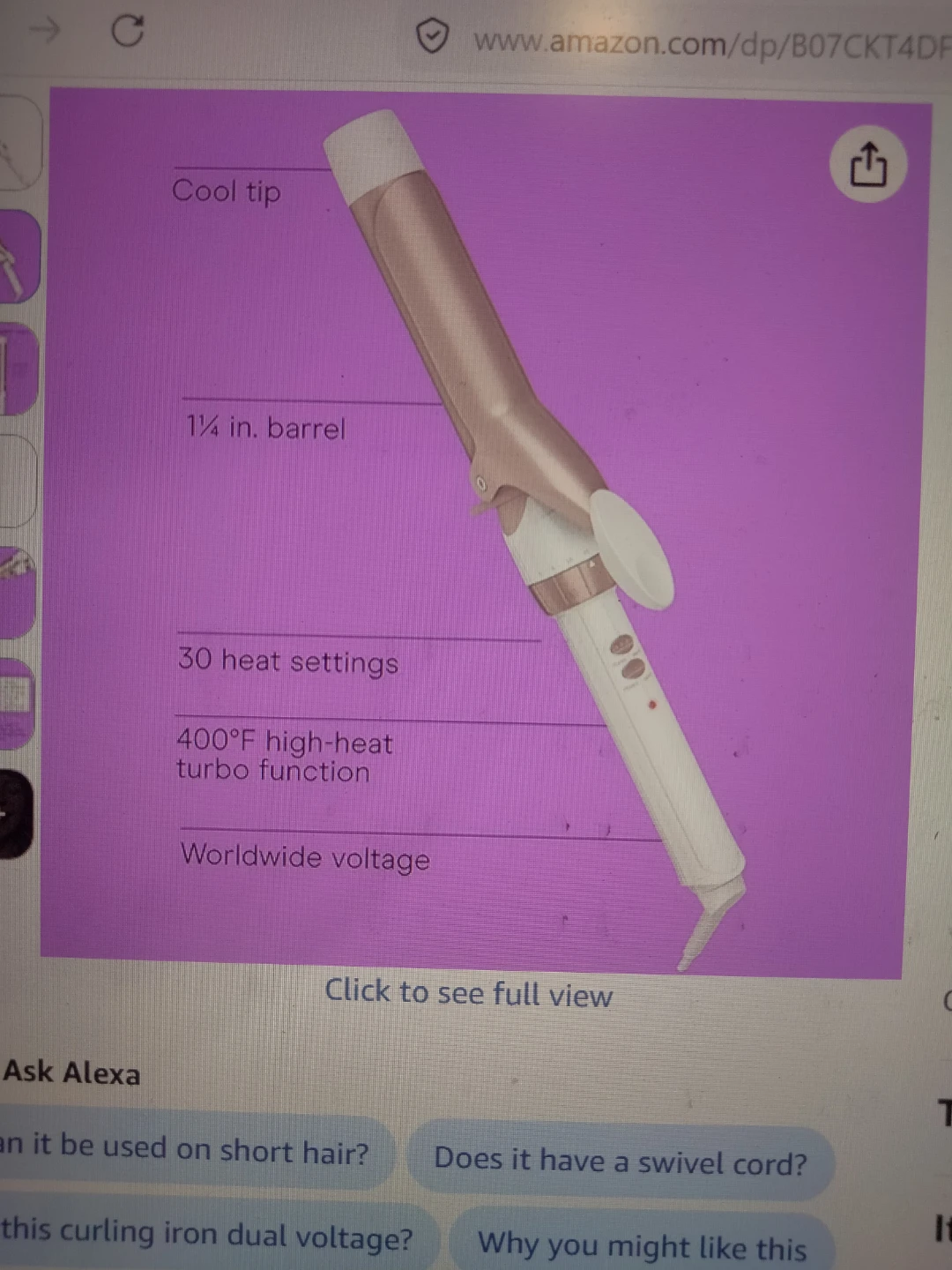 Curling iron