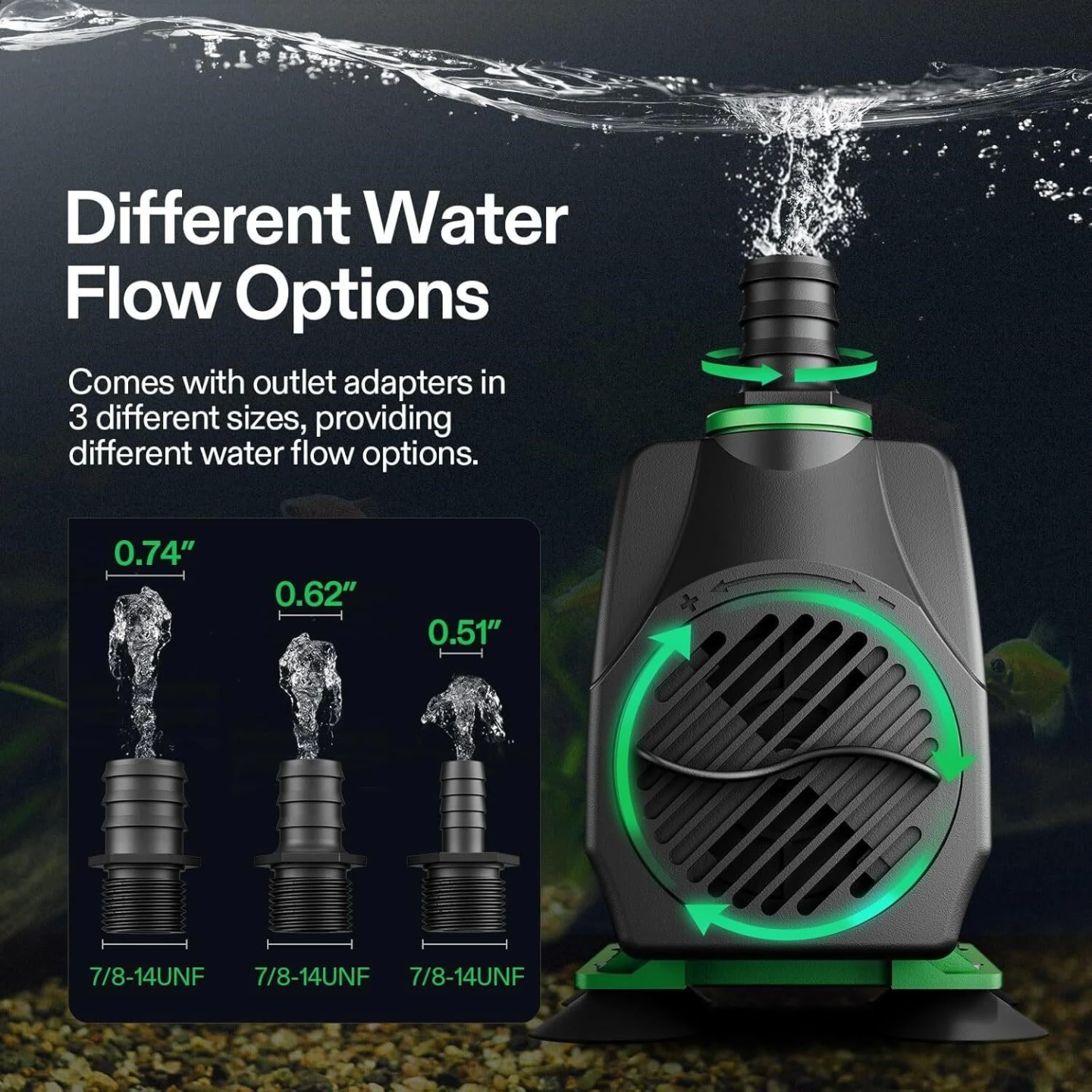 VIVOSUN Submersible Water Pump - photo 2