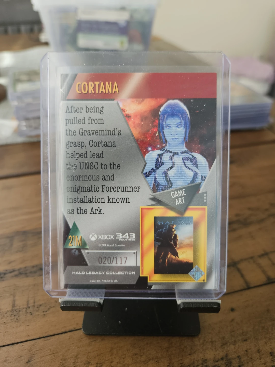 Halo Legacy Collection Card - Cortana - photo 4
