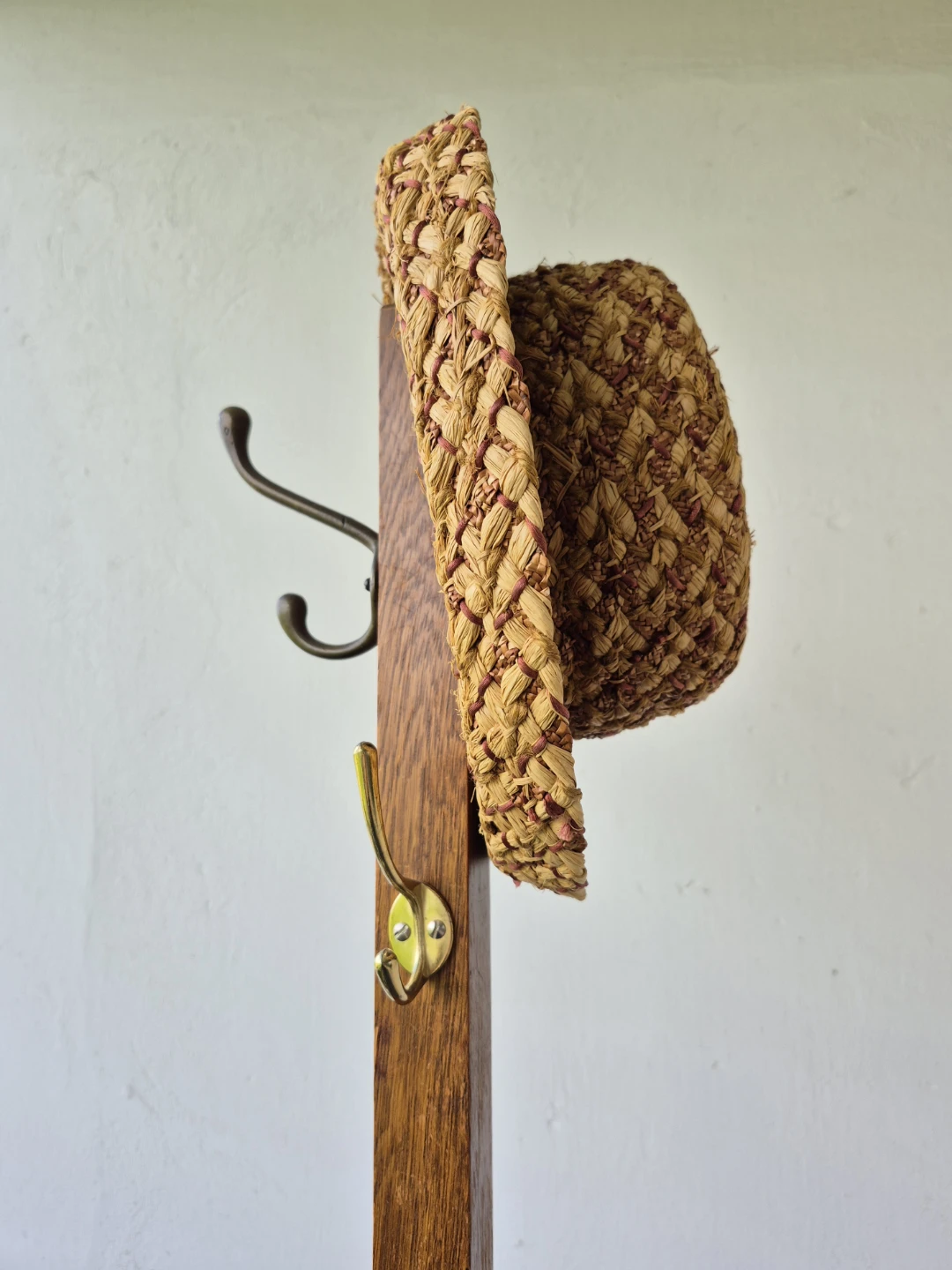Straw Hat for Summer Shade (wear 2 ways: brim up / brim down) - photo 3