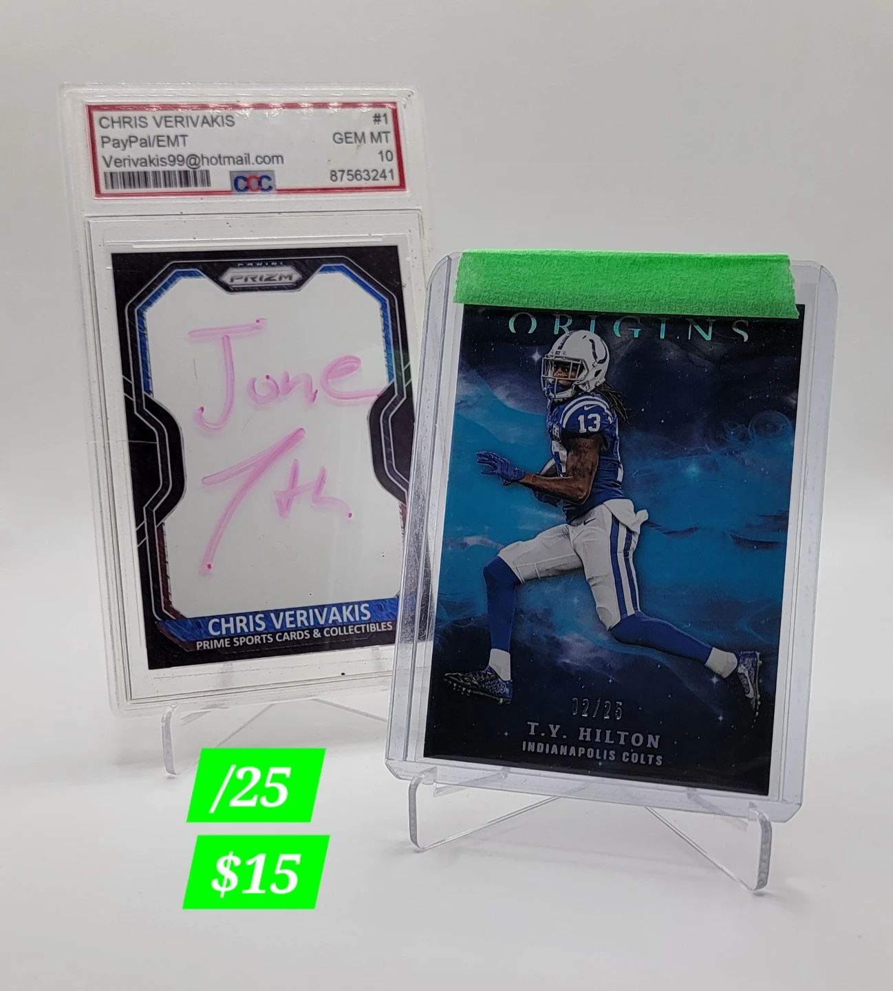 Assorted Autographed NFL Trading Cards - photo 4
