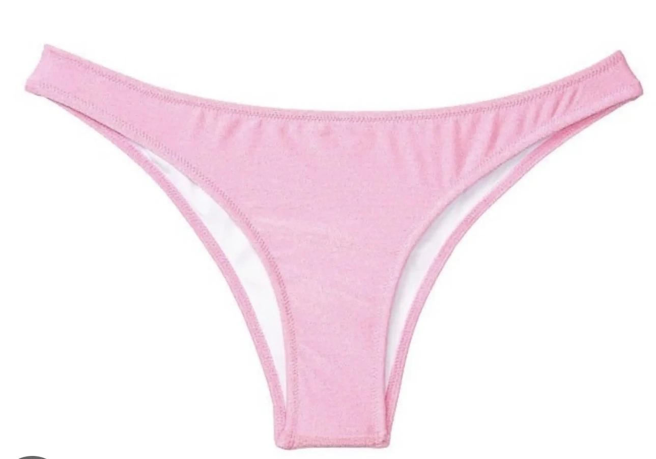 Pink Glitter Bikini Bottoms