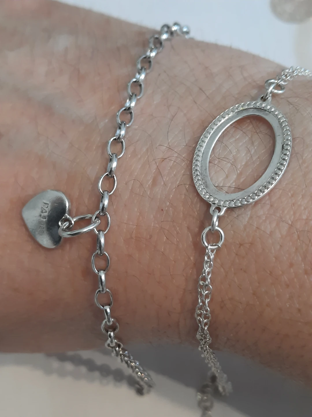 925 Italy sterling silver bracelets