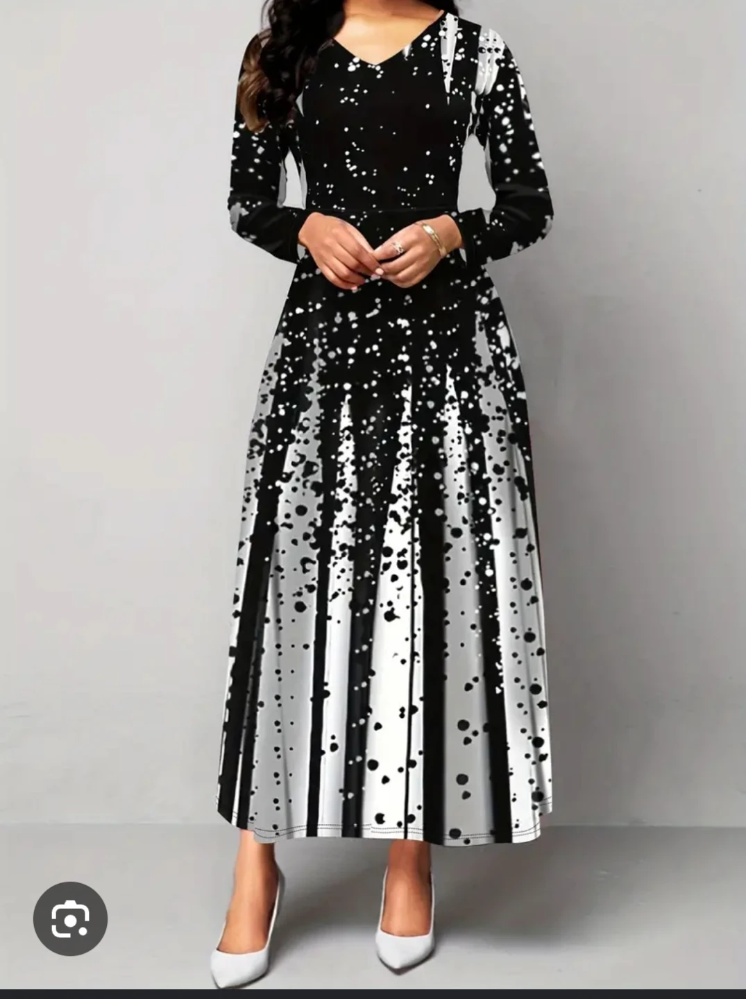Black and White Maxi Dress * NEW *