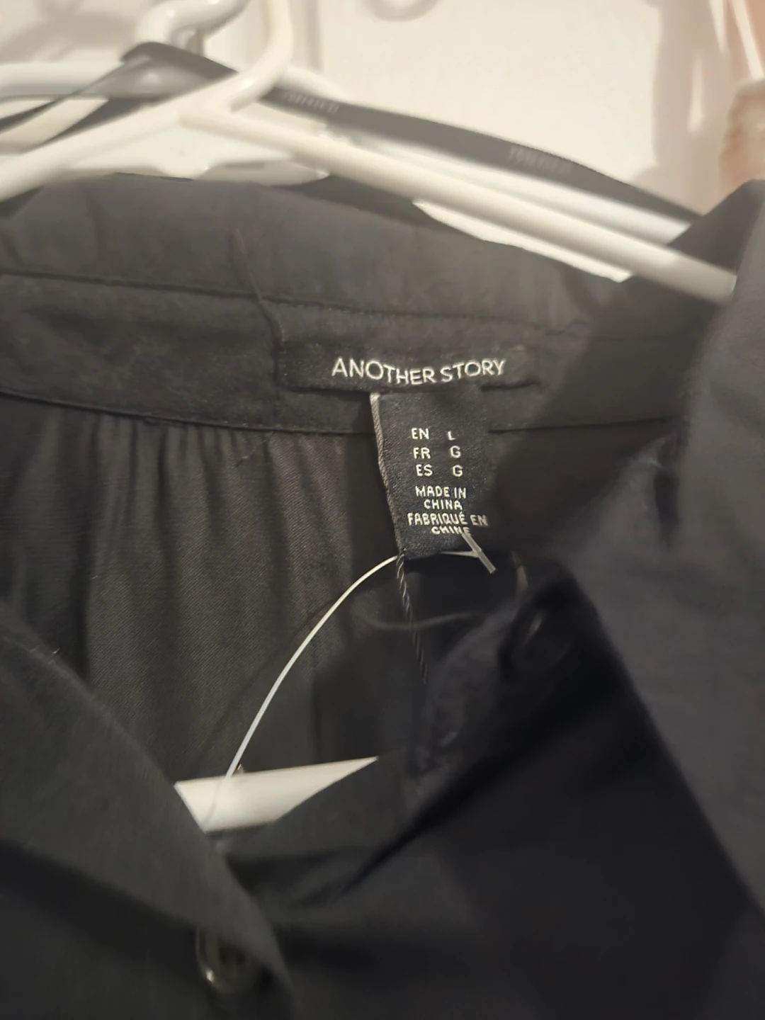 Another Story Black Midi Dress - Size L