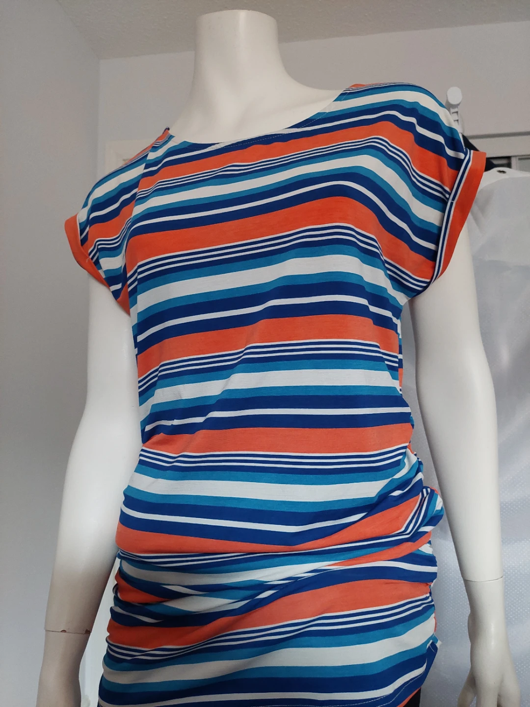 Suzy Sheir Striped Tunic Top medium ⚽ - photo 5