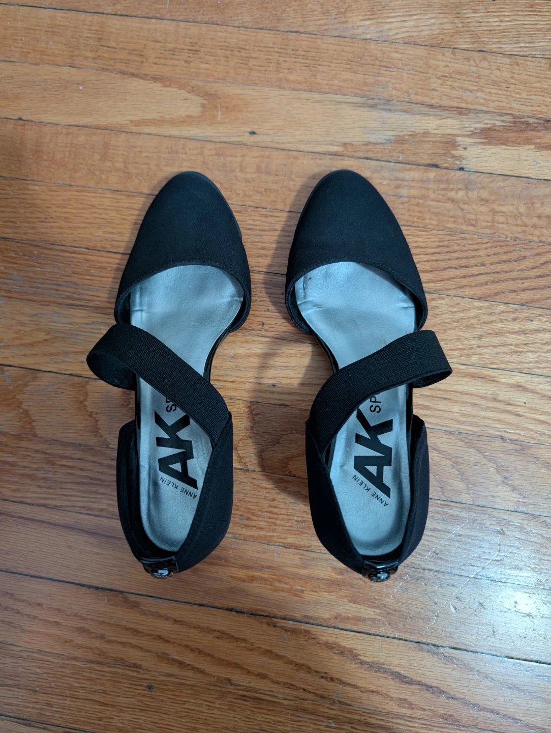 Anne Klein Sport Black Wedge Heels