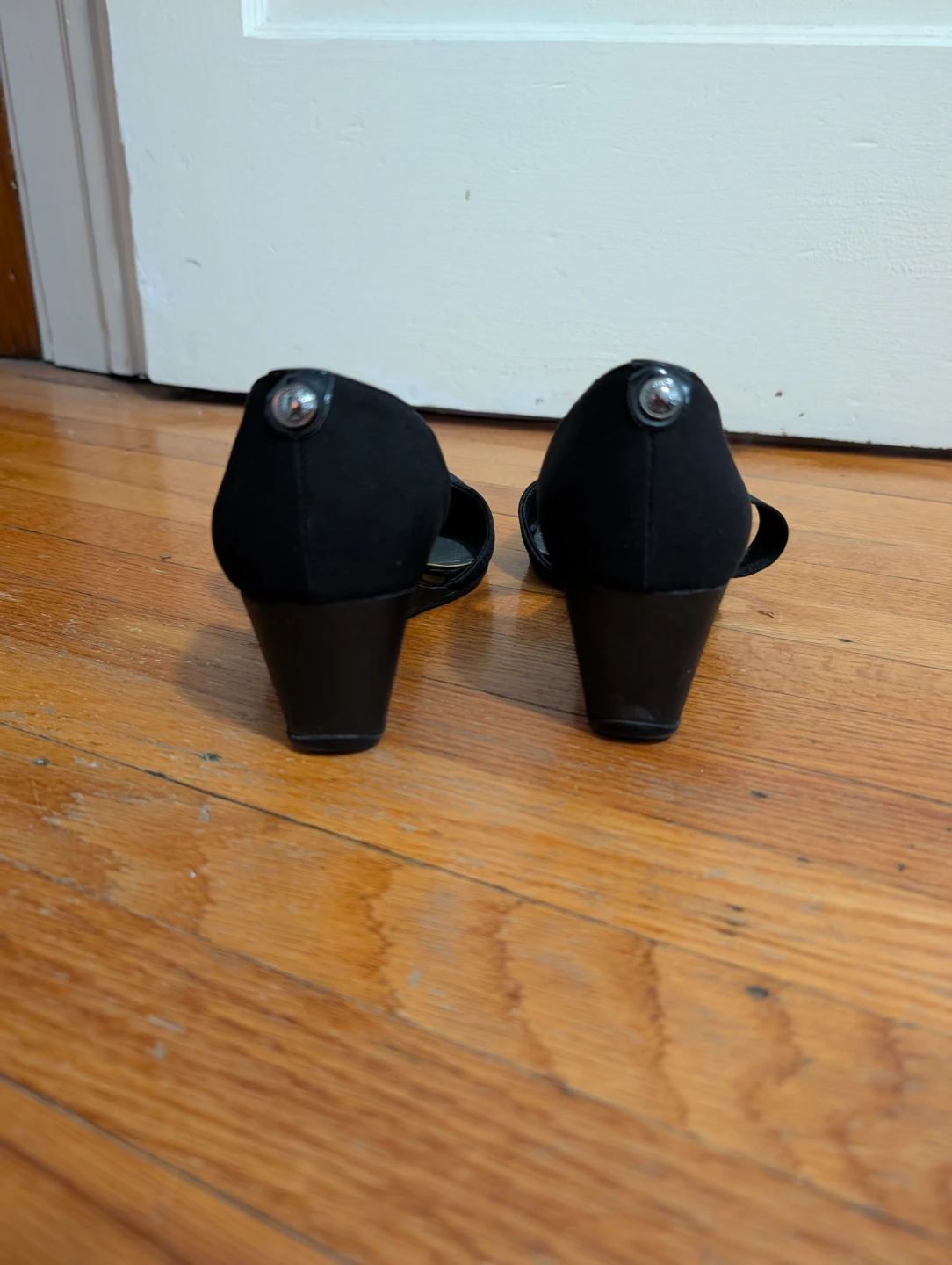 Anne Klein Sport Black Wedge Heels - photo 5