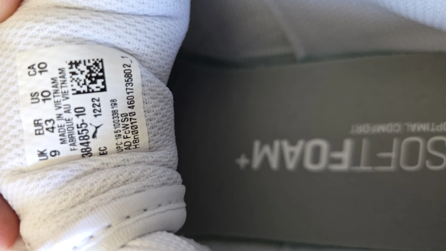 Puma Softfoam+ White Sneakers - photo 5