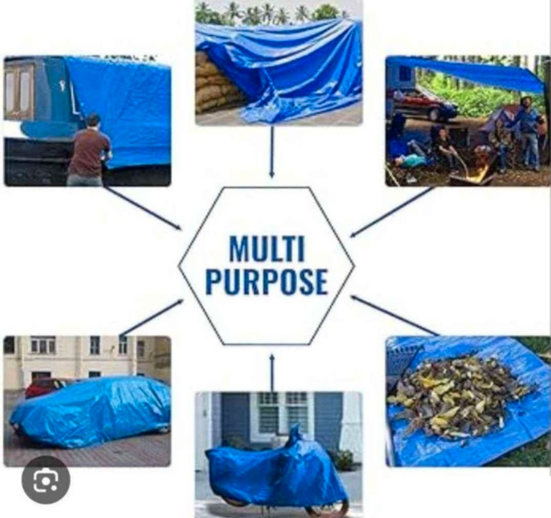 Multi-Purpose Blue Tarp 8ft x 10ft New