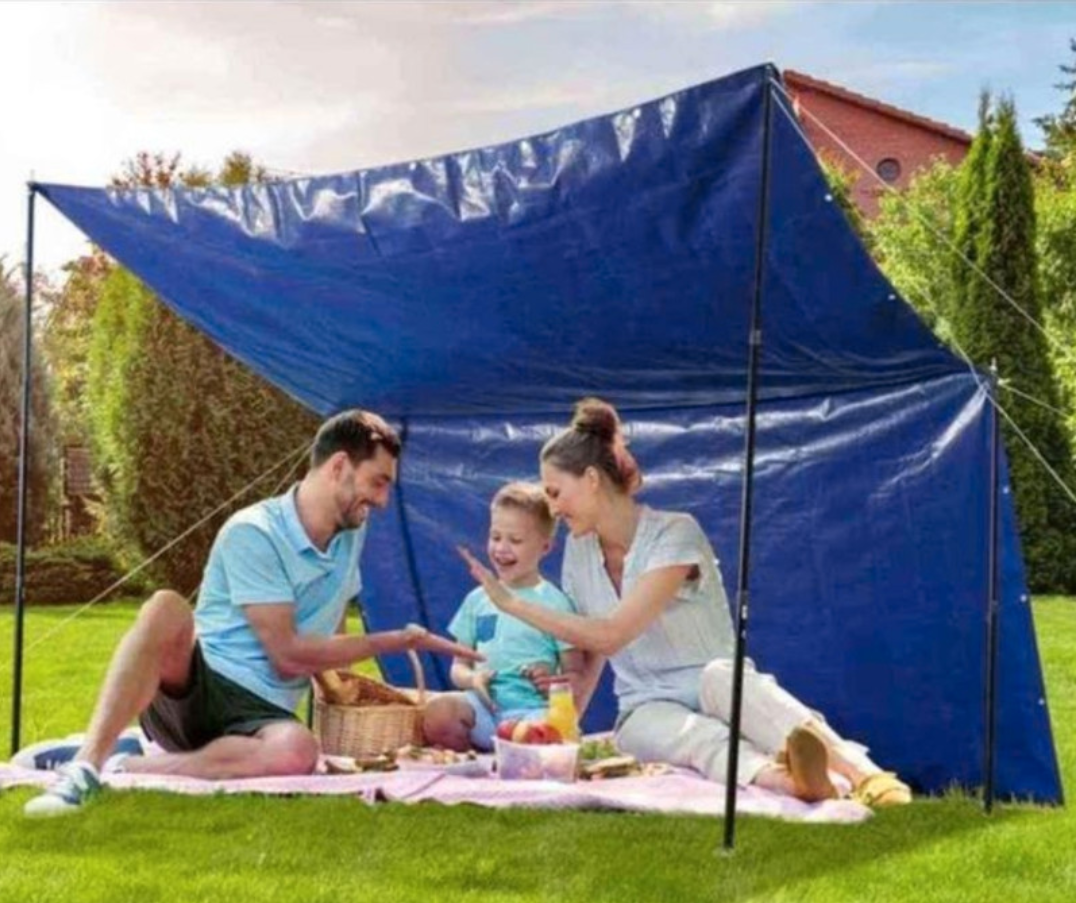 Multi-Purpose Blue Tarp 8ft x 10ft New - photo 3