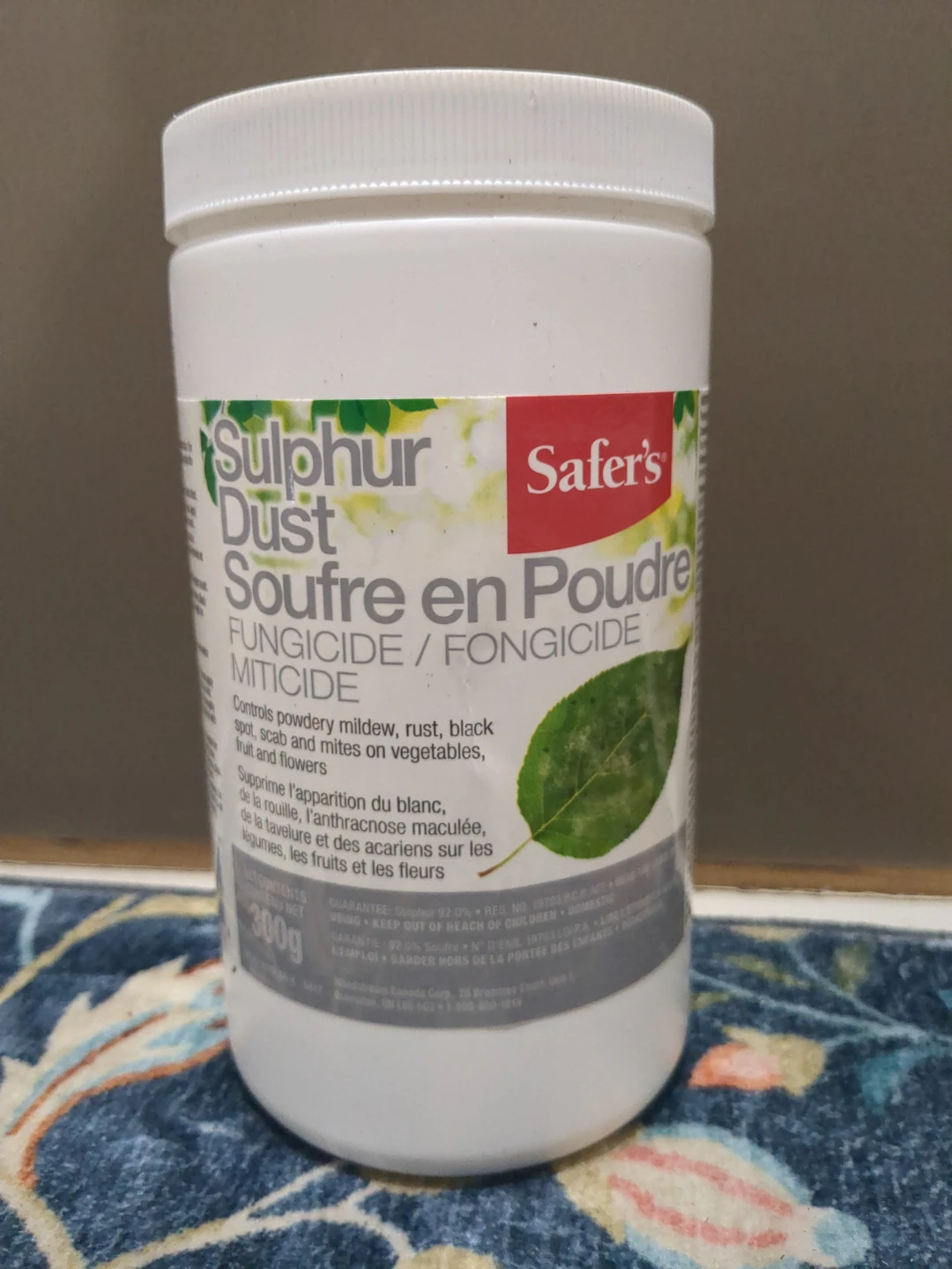 Safer's Sulphur Dust (Fungicide & Miticide) 300g