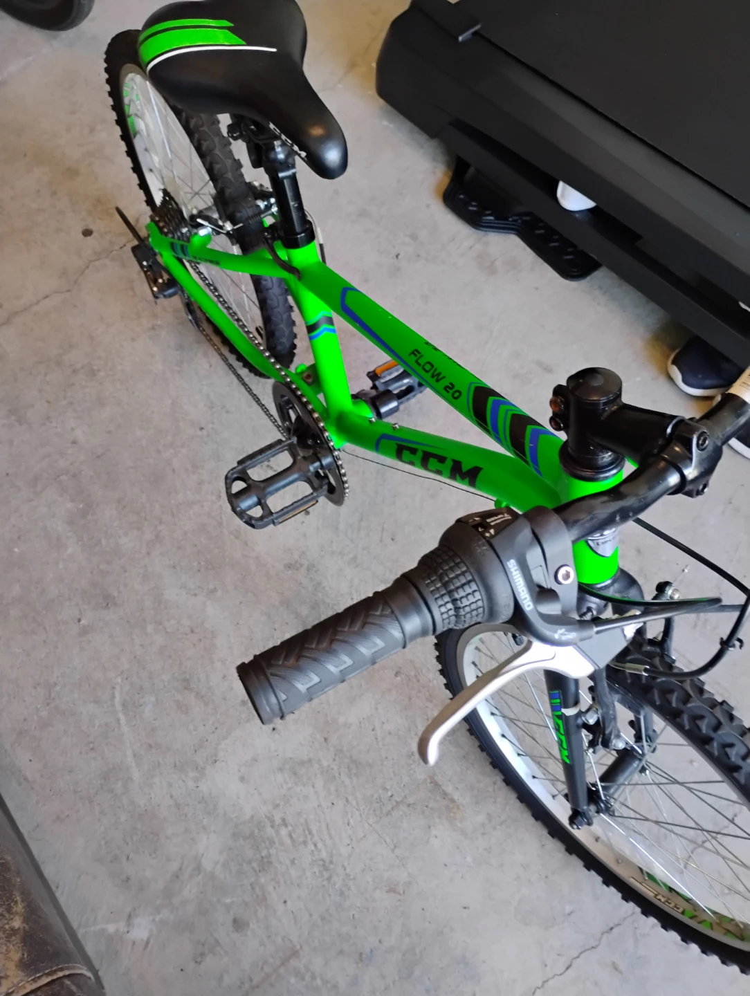 CCM Flow 20 Kids Bike - Green - photo 3