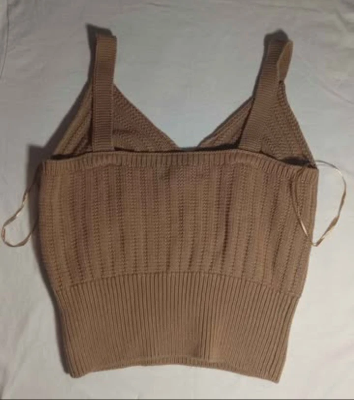 Streetwear Society Knit Tank Top - Size S - photo 3