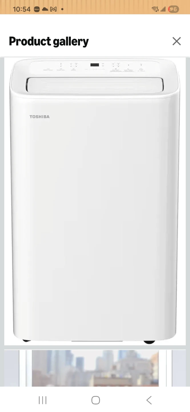 Toshiba Portable Air Conditioner