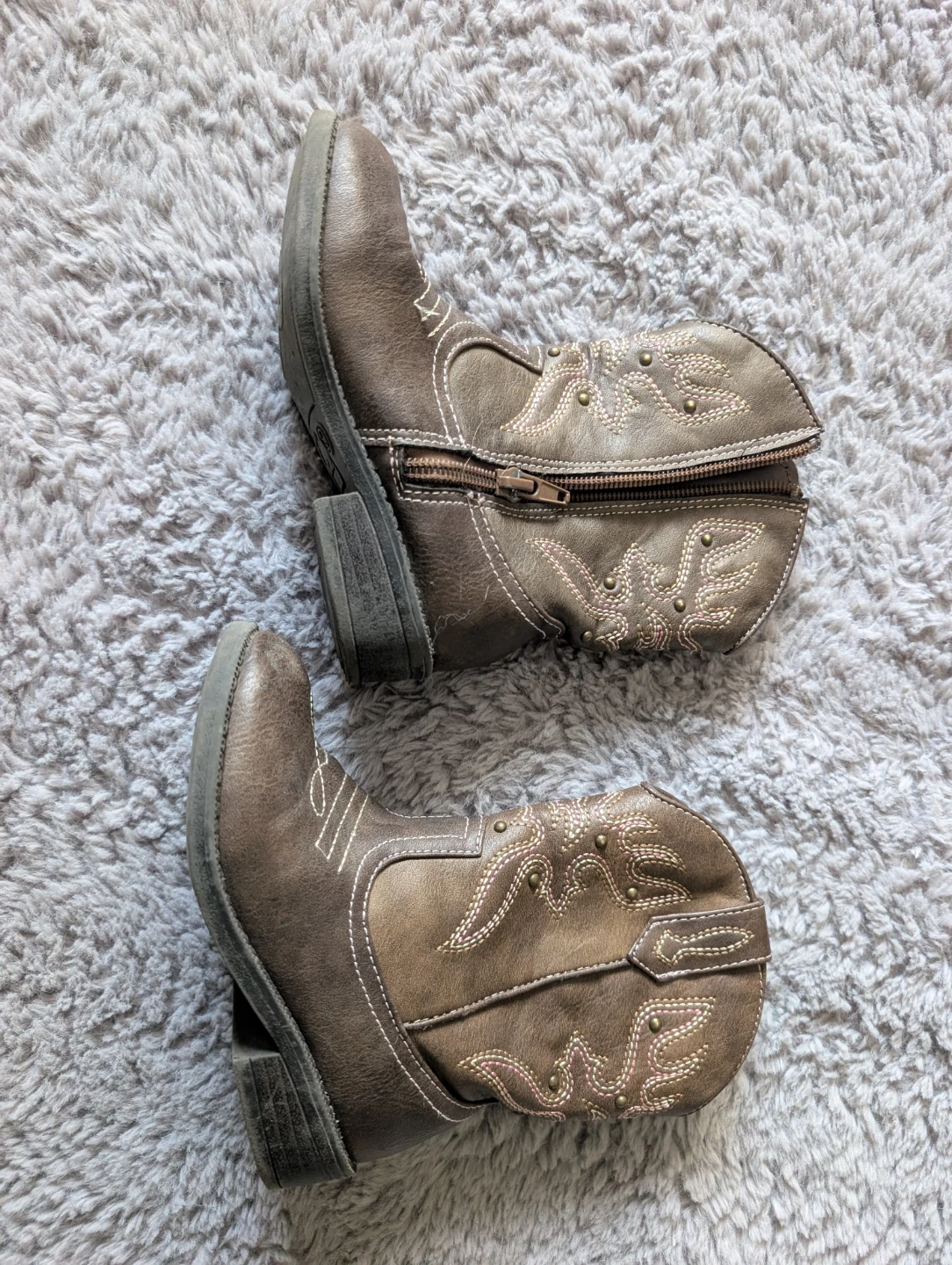 Children's Brown Cowboy Boots - photo 3