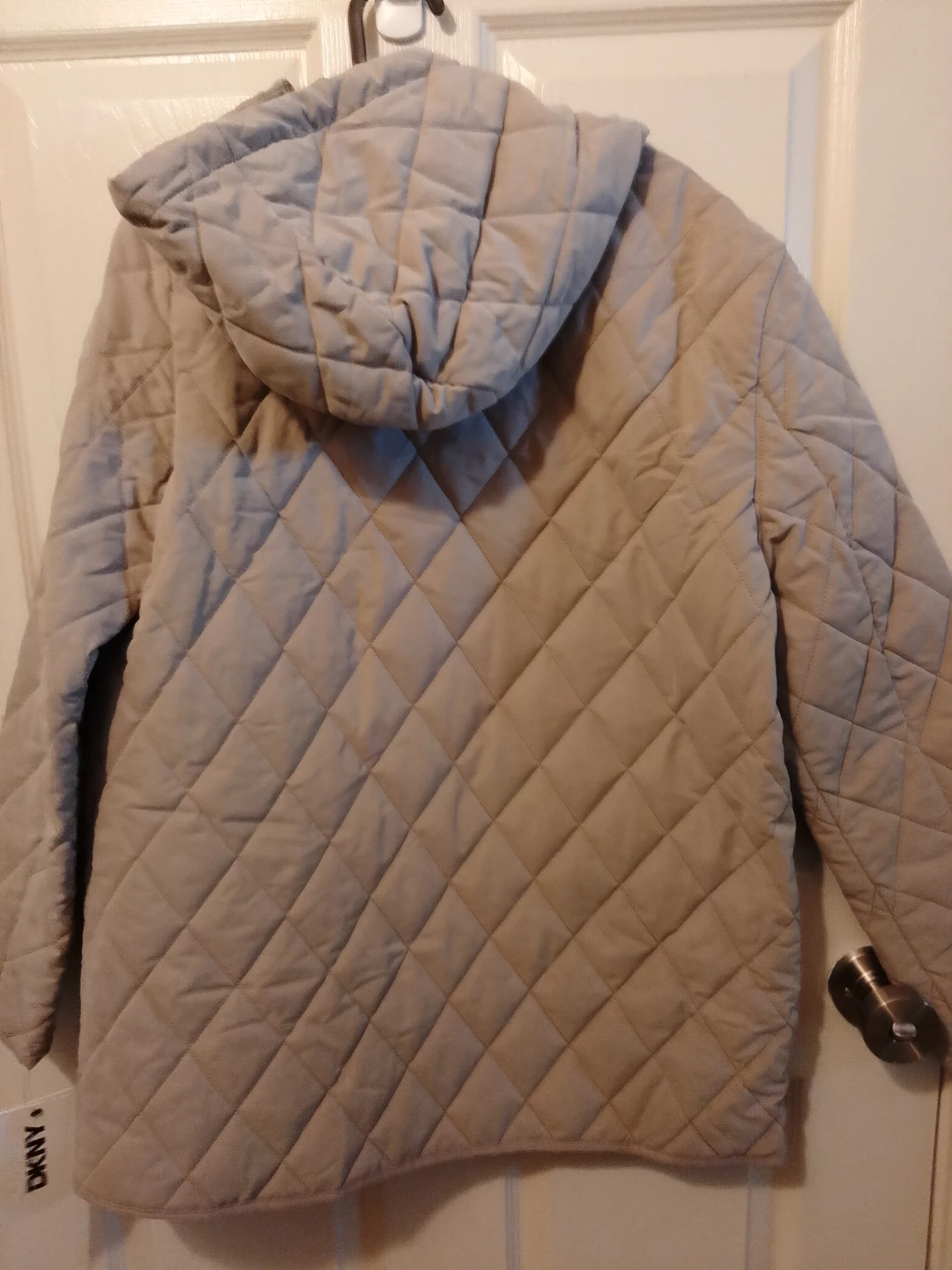 DKNY Quilted Hooded Jacket - Size S - photo 2