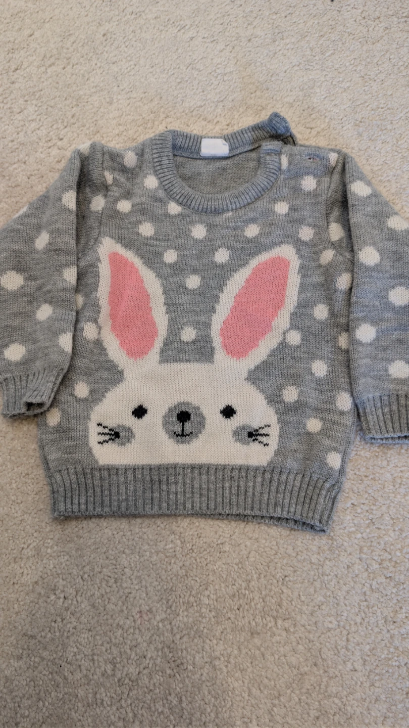 Toddler Bunny Sweater