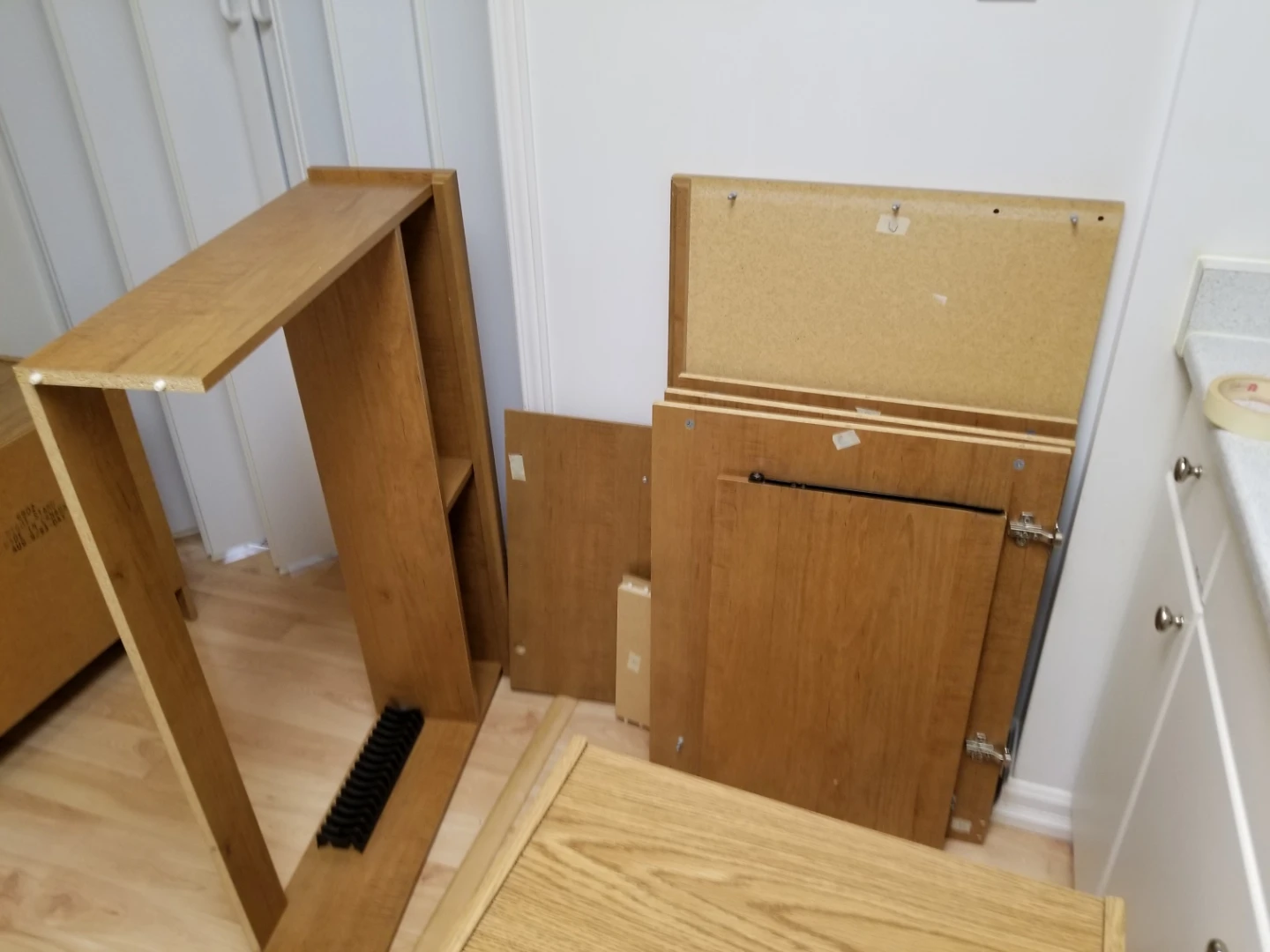 Wooden Desk with Hutch - photo 5
