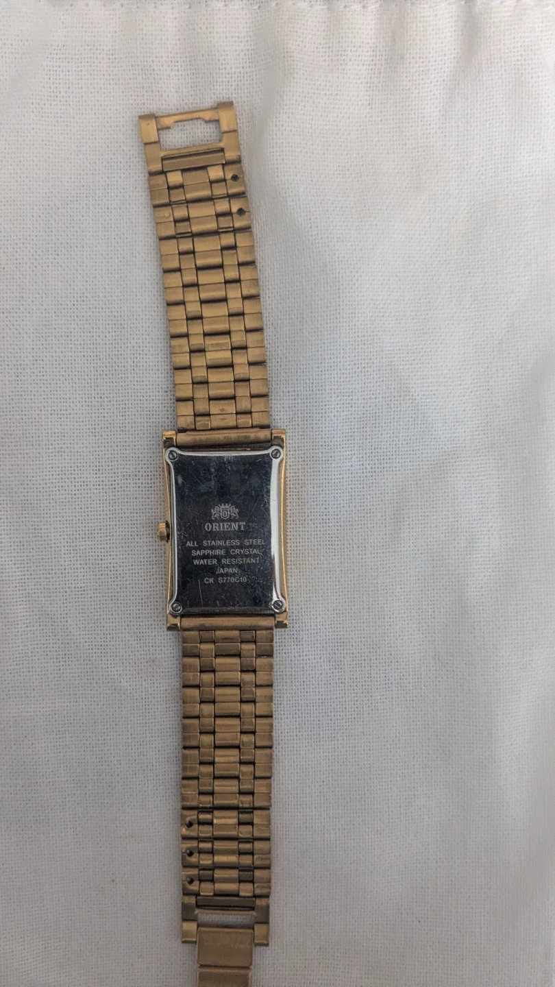 ORIENT Gold Tone Watch - photo 2