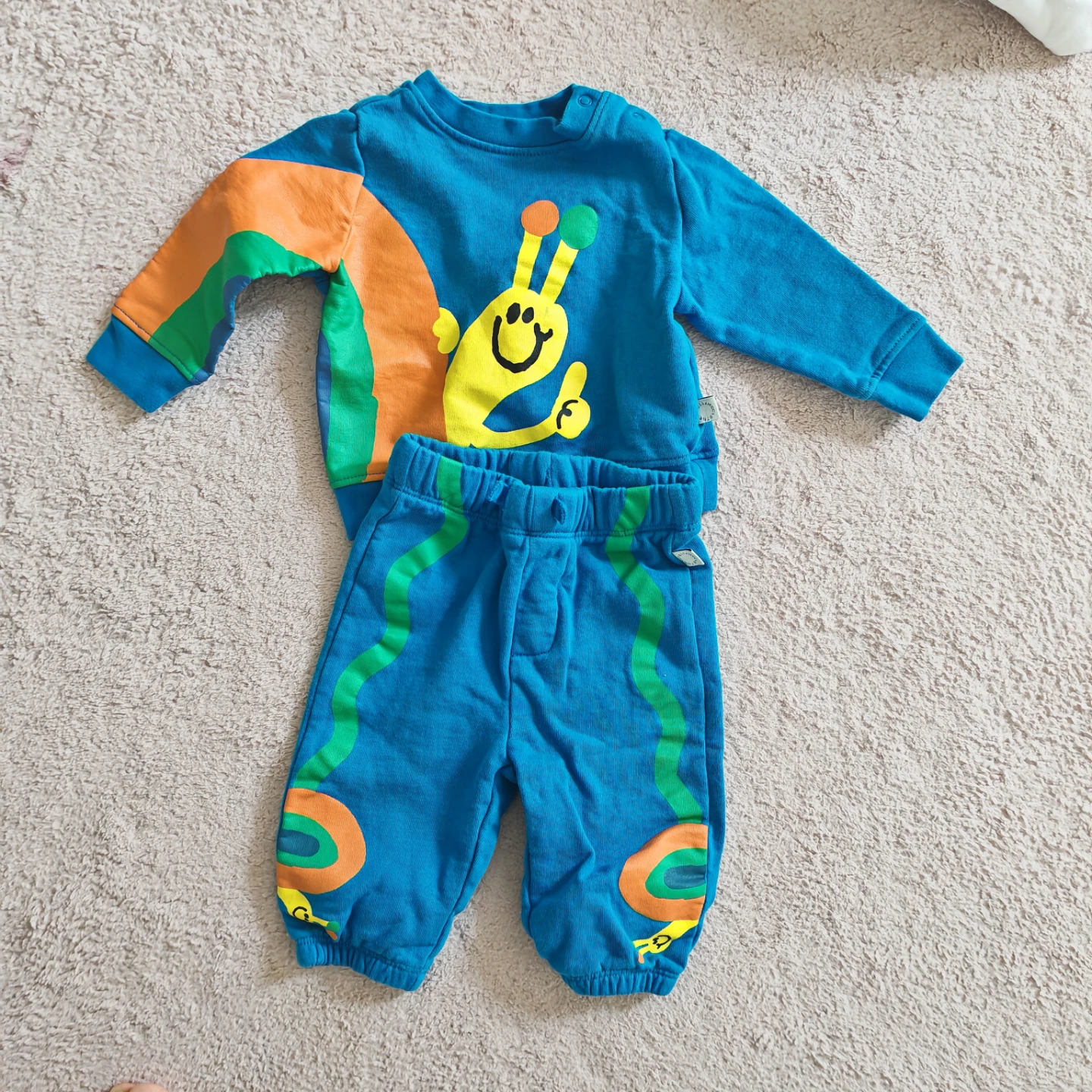 Stella McCartney Baby Snail Sweatshirt & Pants Set - photo 2