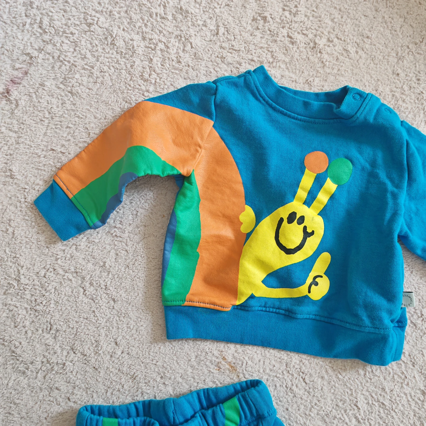 Stella McCartney Baby Snail Sweatshirt & Pants Set - photo 4