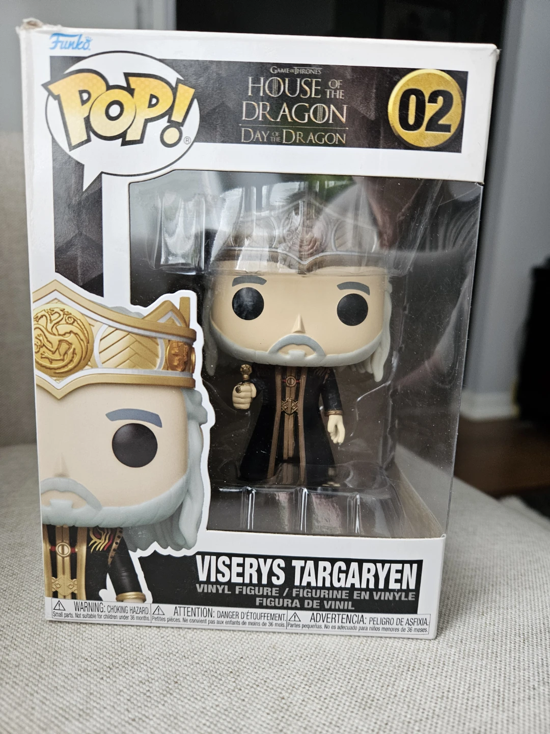⚽️ Funko Pop House of the Dragon Viserys Targaryen #02