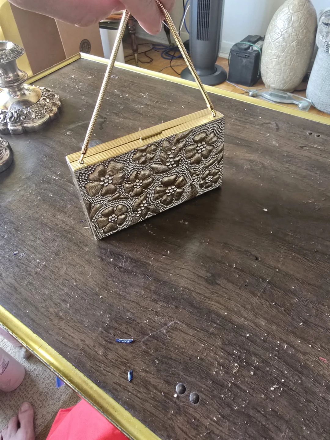 Evans minaudière clutch bag - photo 2