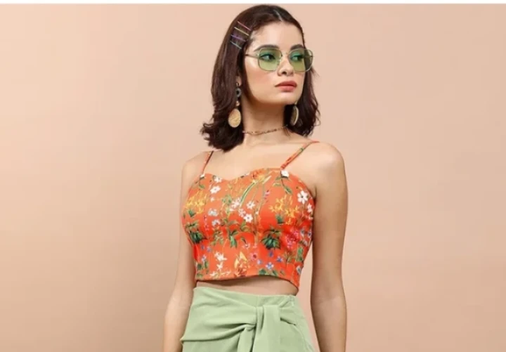 Floral Print Camisole Top
